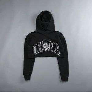 SHE Darc Sport Cropped Hoodie Sweatshirt